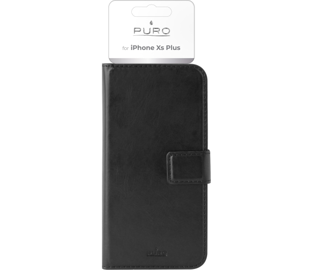 Etui Booklet Wallet Case do iPhone XS Max czarne - 1384518 - zdjęcie 3